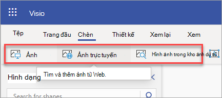 Hình ảnh trong kho ảnh dự trữ