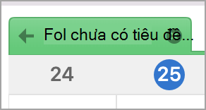 Đóng cửa sổ lịch mới