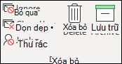 Bỏ qua, dọn dẹp, xóa, lưu trữ