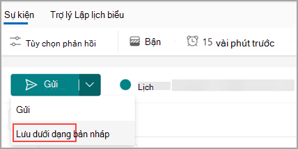 Lịch Outlook