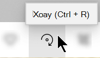 Nút Xoay trên thanh công cụ của ứng dụng Ảnh.