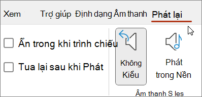 Hình ảnh về Âm thanh Phát lại