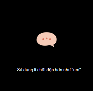 Phản hồi trực tiếp trong khi diễn tập