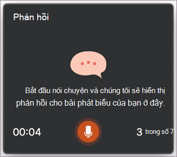 Bắt đầu trò chuyện