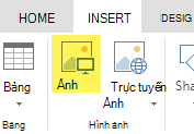 Nút Chèn ảnh