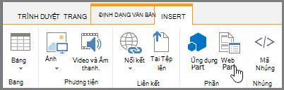 Chèn Phần Web