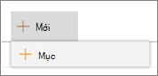 Mục mới