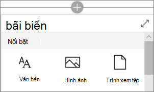 Hộp công cụ phần web