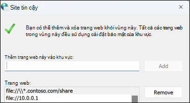 Ví dụ về Miền GPO