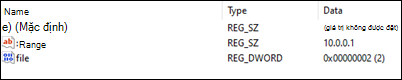 Ví dụ về việc chặn Outlook mở địa chỉ IP