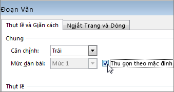 Hộp thoại đoạn văn