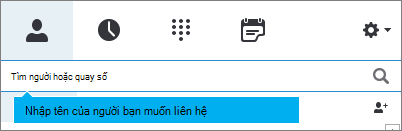 Tìm kiếm liên hệ