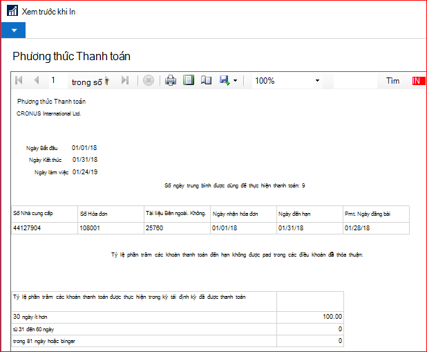 Xem trước khi in