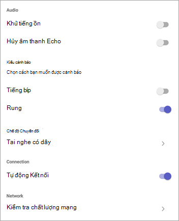 Cài đặt Walkie Talkie