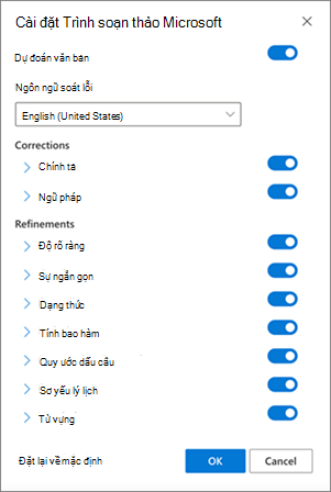 Thiết đặt Trình soạn thảo