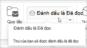 Ảnh chụp màn hình của bước nhanh tùy chỉnh bao gồm mô tả khi di chuột qua bước