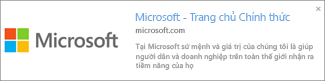 Xem trước Nối kết