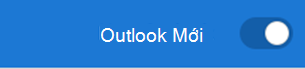 nút bật tắt outlook mới