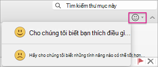 Bấm vào một tùy chọn để cung cấp phản hồi.