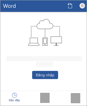Đăng nhập bằng tài khoản Microsoft hay tài khoản cơ quan hoặc trường học Office 365 của bạn.