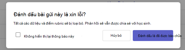 đánh dấu là bào chữa