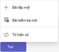 bài tập mới