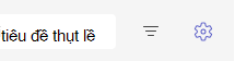 Ảnh chụp màn hình cài đặt.