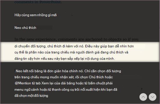 Tiêu điểm dòng trong Bộ đọc Tập trung
