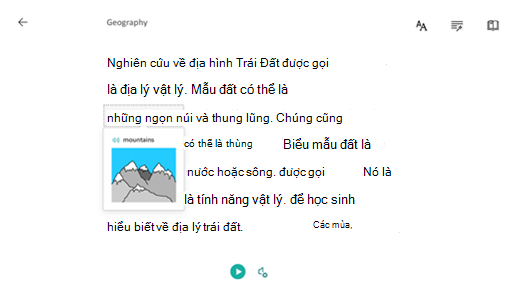 Chọn một từ để xem ảnh.