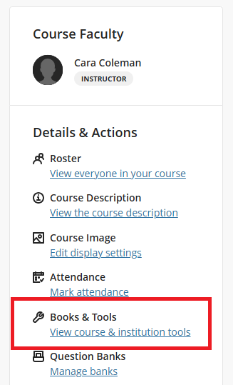 Liên kết Sách đen và công cụ Microsoft Education