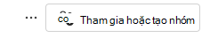 Ảnh chụp màn hình gia nhập nhóm.