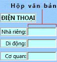 Ví dụ về điều khiển hộp văn bản ActiveX
