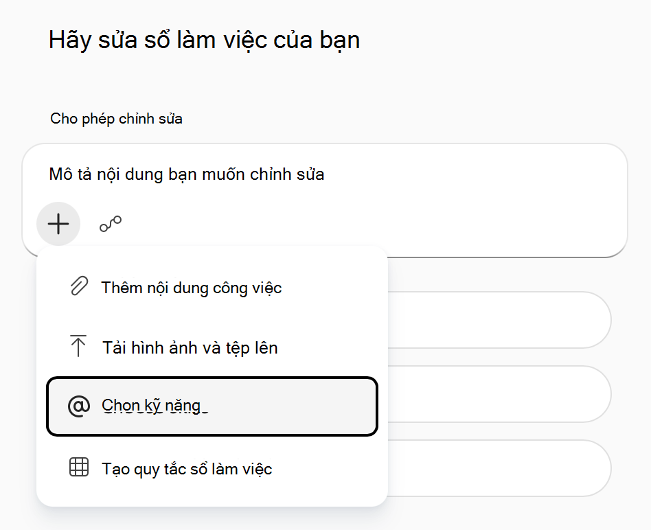 Ảnh chụp màn hình menu 