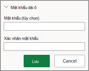 Đặt bảo vệ dải ô