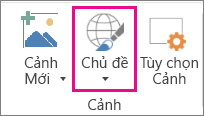Tùy chọn Chủ đề của Bản đồ 3D