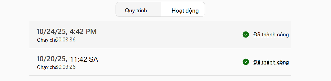 Ảnh chụp màn hình hoạt động.