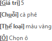 Lựa chọn Chèn Trường Nhãn Dữ liệu