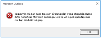 Thông báo lỗi