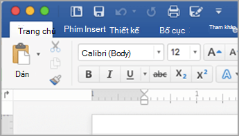 Ribbon đã bung rộng