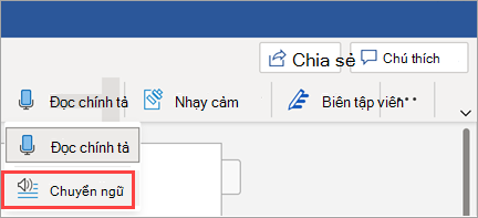 Hiển thị nút Chép lại trong Word