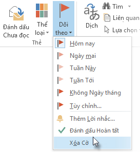 Lệnh Xóa Cờ trên ruy-băng