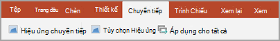 Tab Chuyển tiếp