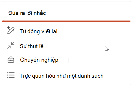 Ảnh chụp màn hình biểu tượng Bút tự động viết lại.