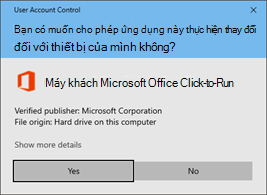 Bấm để chạy lời nhắc