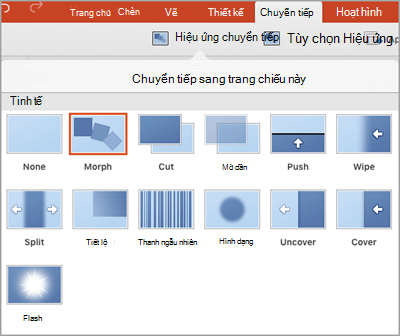 Hiệu ứng chuyển tiếp