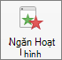 Hiện hoặc ẩn ngăn hoạt hình bằng nút Ngăn Hoạt hình trên ribbon