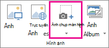 Nút Ảnh chụp màn hình lớn