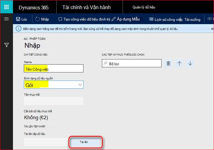 Hình ảnh này cho bạn biết cách thiết lập chức năng Thư Điện tử.