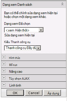 Menu Phần Web