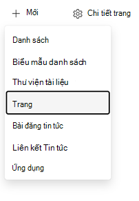 Tạo điểm nhập trang